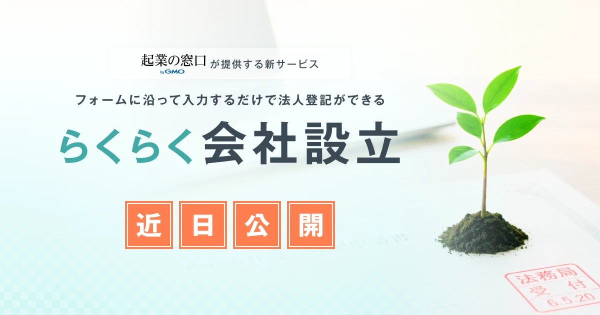 GMO会社設立