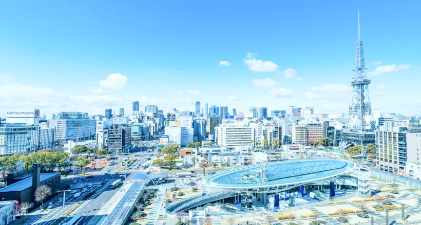 名古屋のバーチャルオフィスがある街の写真